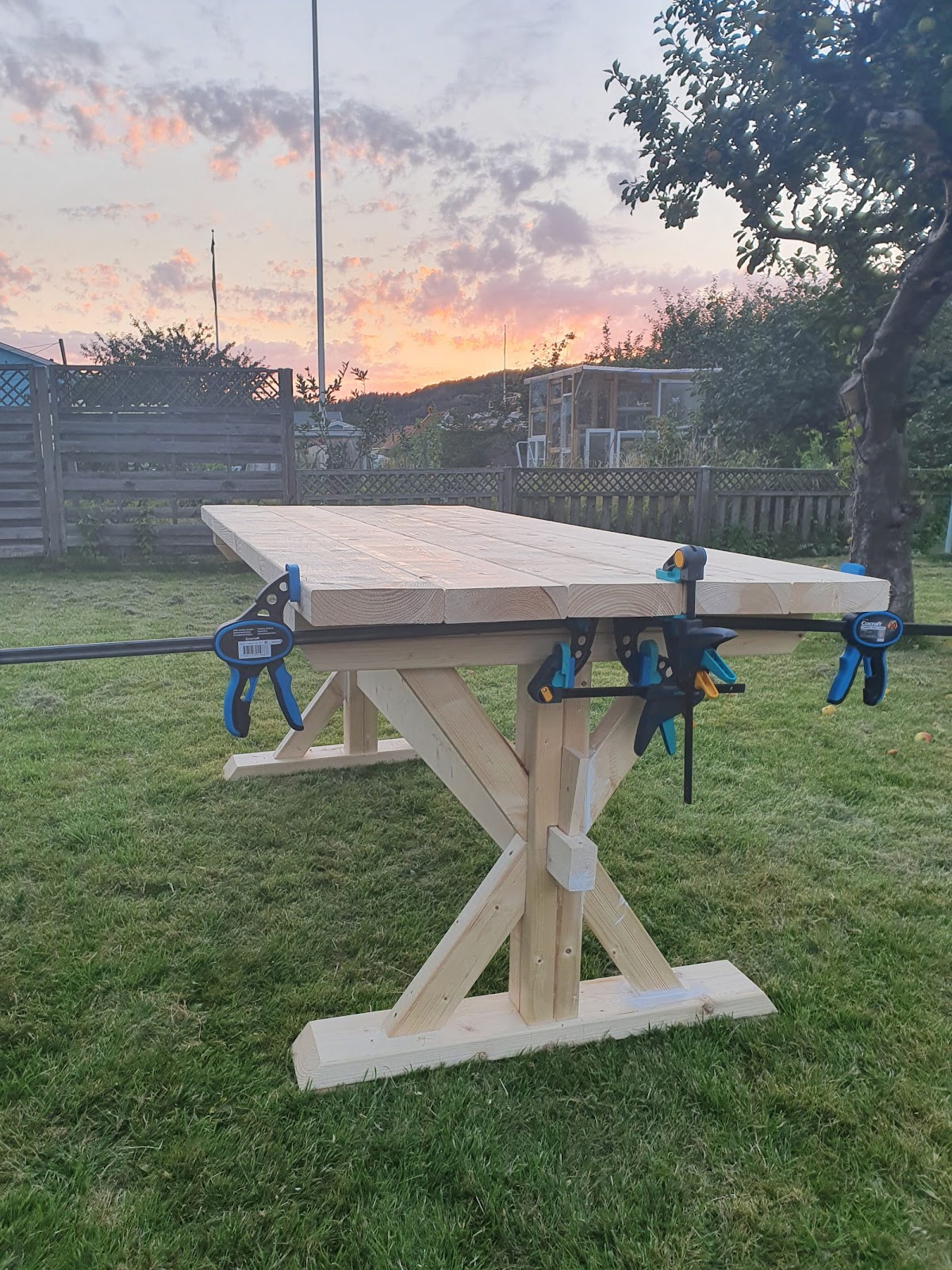 Finbord för uteplats