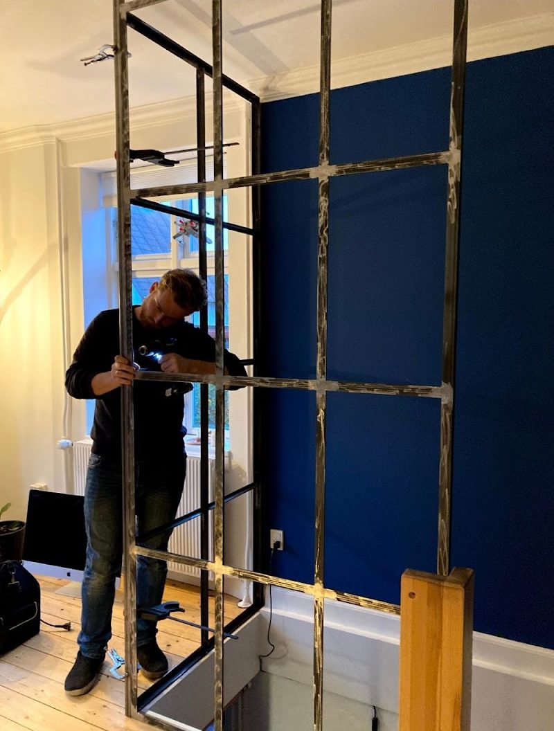 New Yorker stålvägg