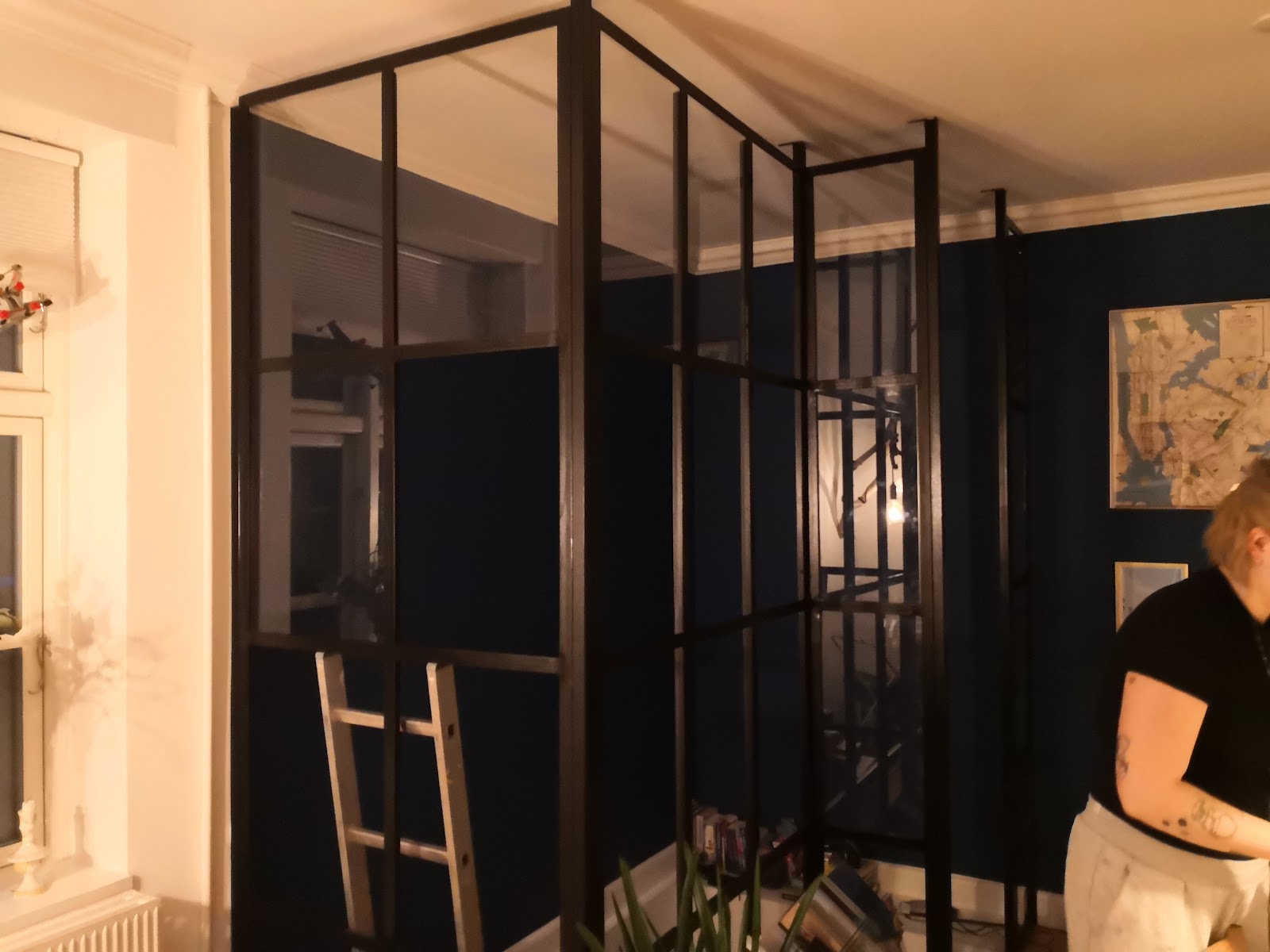 New Yorker stålvägg