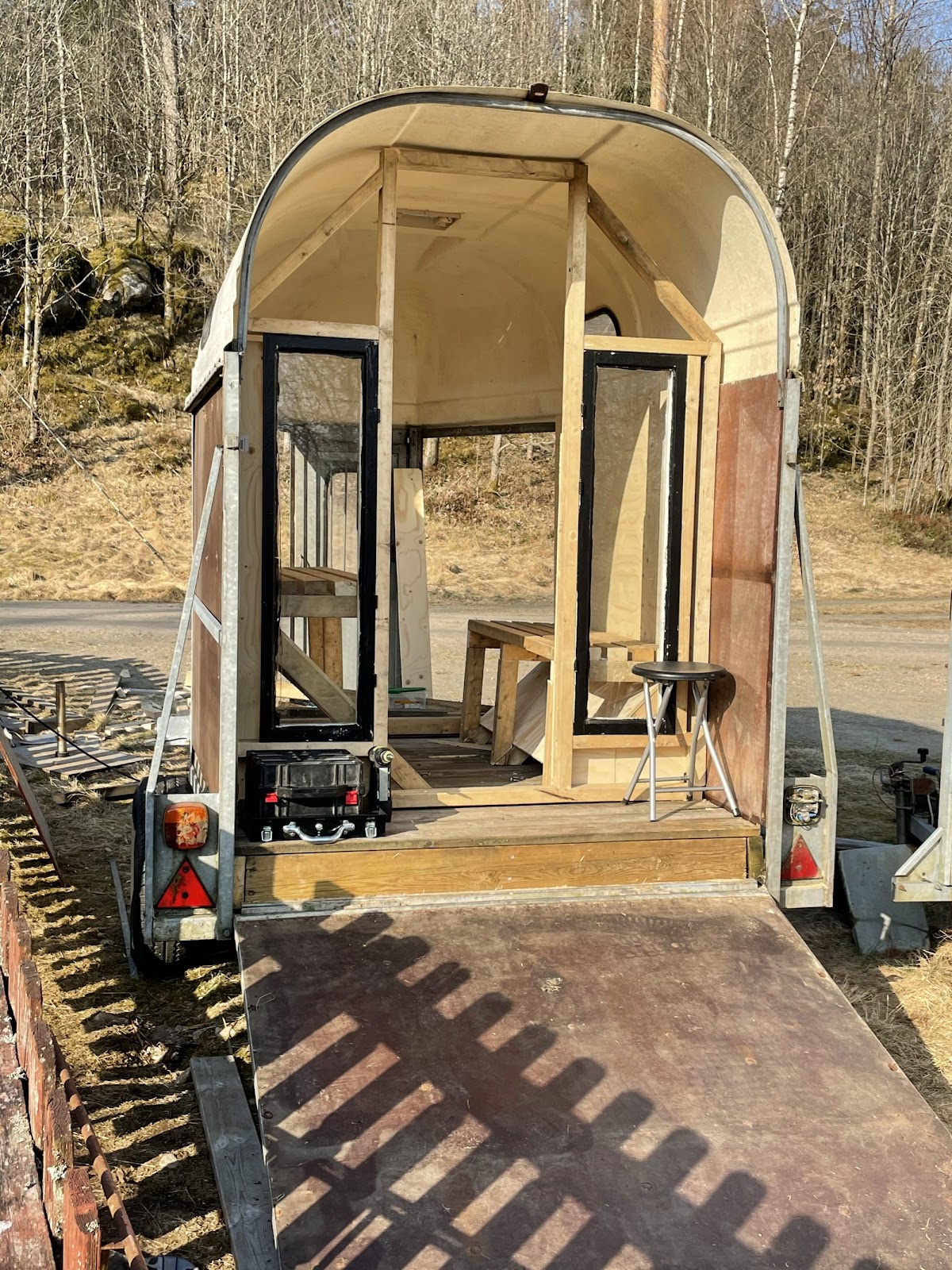 Från hästtransport till bastutransport