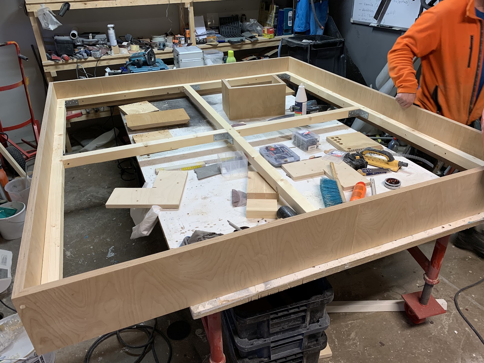 Säng i japansk stil