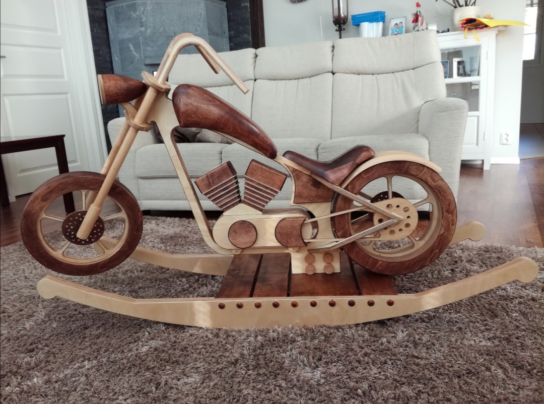 Harley Davidson gunghäst