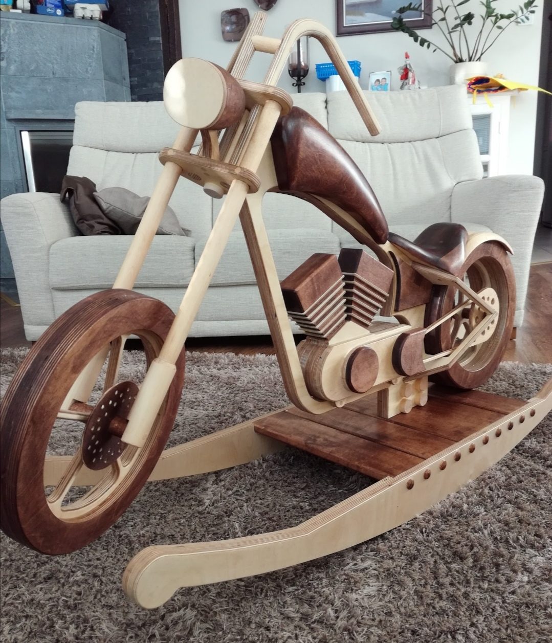 Harley Davidson gunghäst