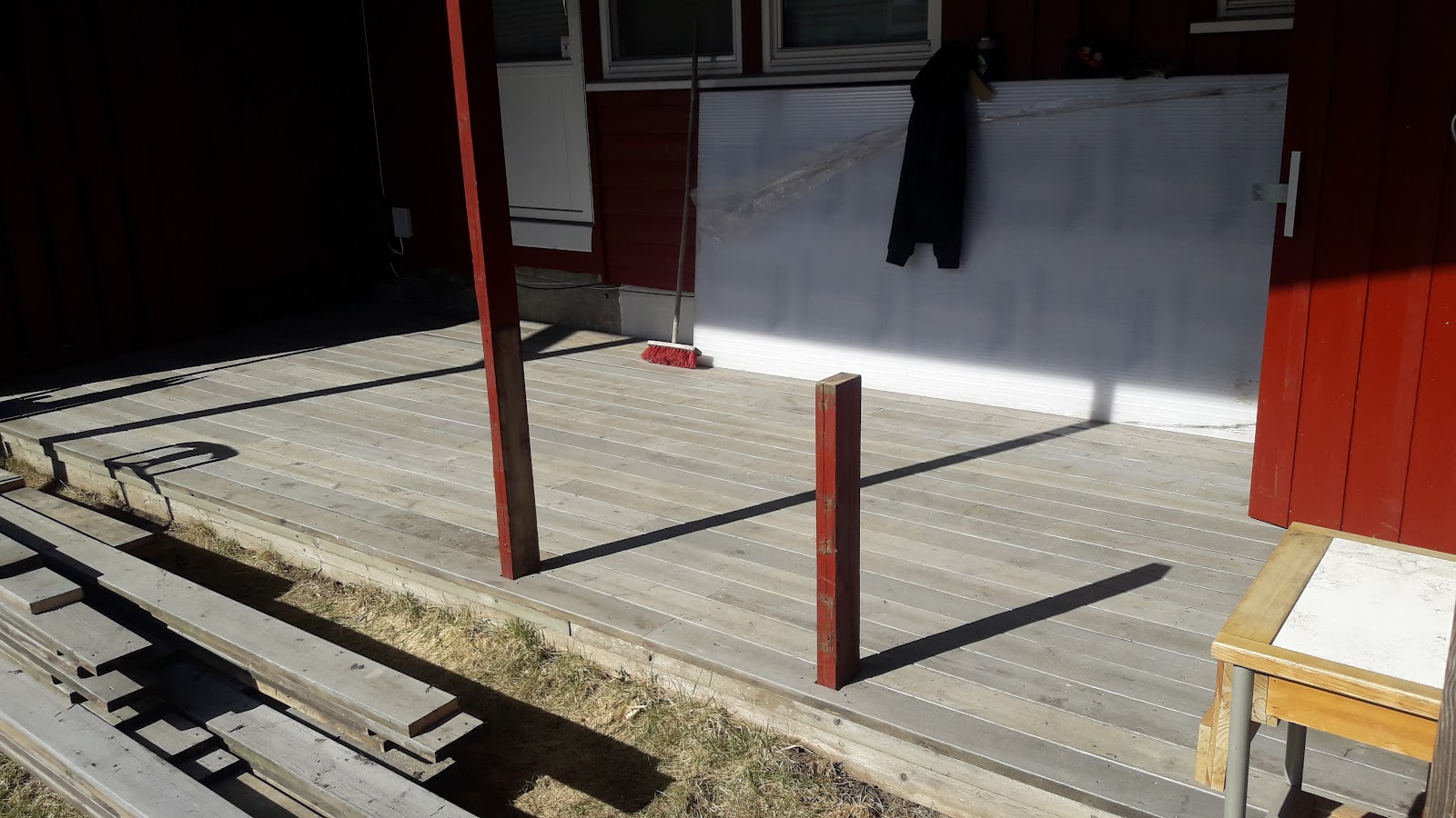 Trappor och förråd