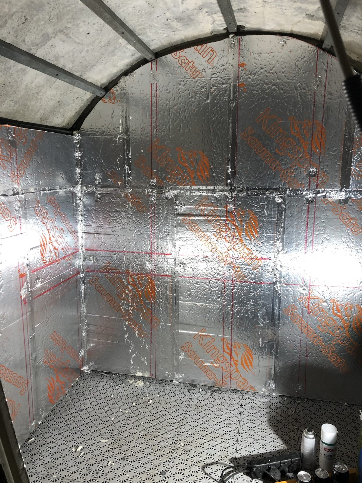 Bastu i jordkällare