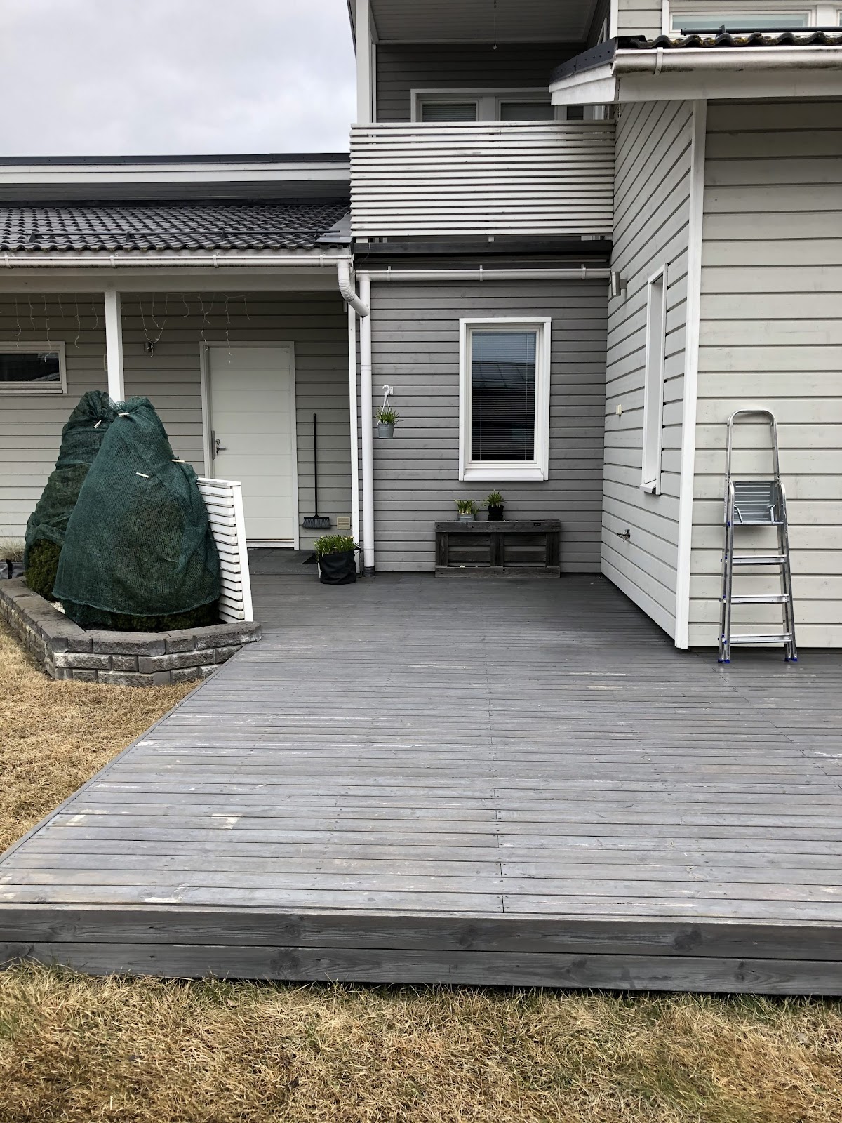 Ny terrass med uterum