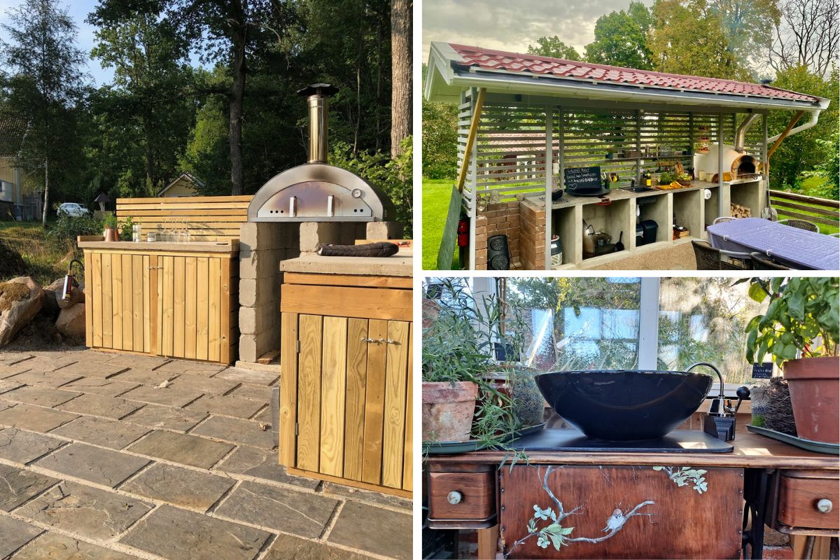 Utekök - bilder, idéer och inspiration