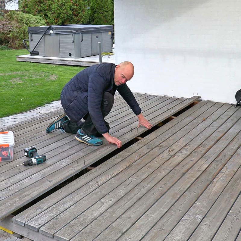 Legg bordene tilbake