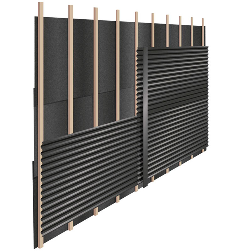 Ståltrapezplade princip