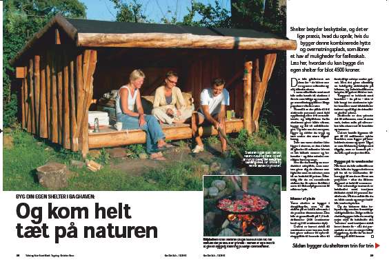 Byg dit eget shelter i haven
