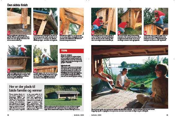 Byg dit eget shelter i haven