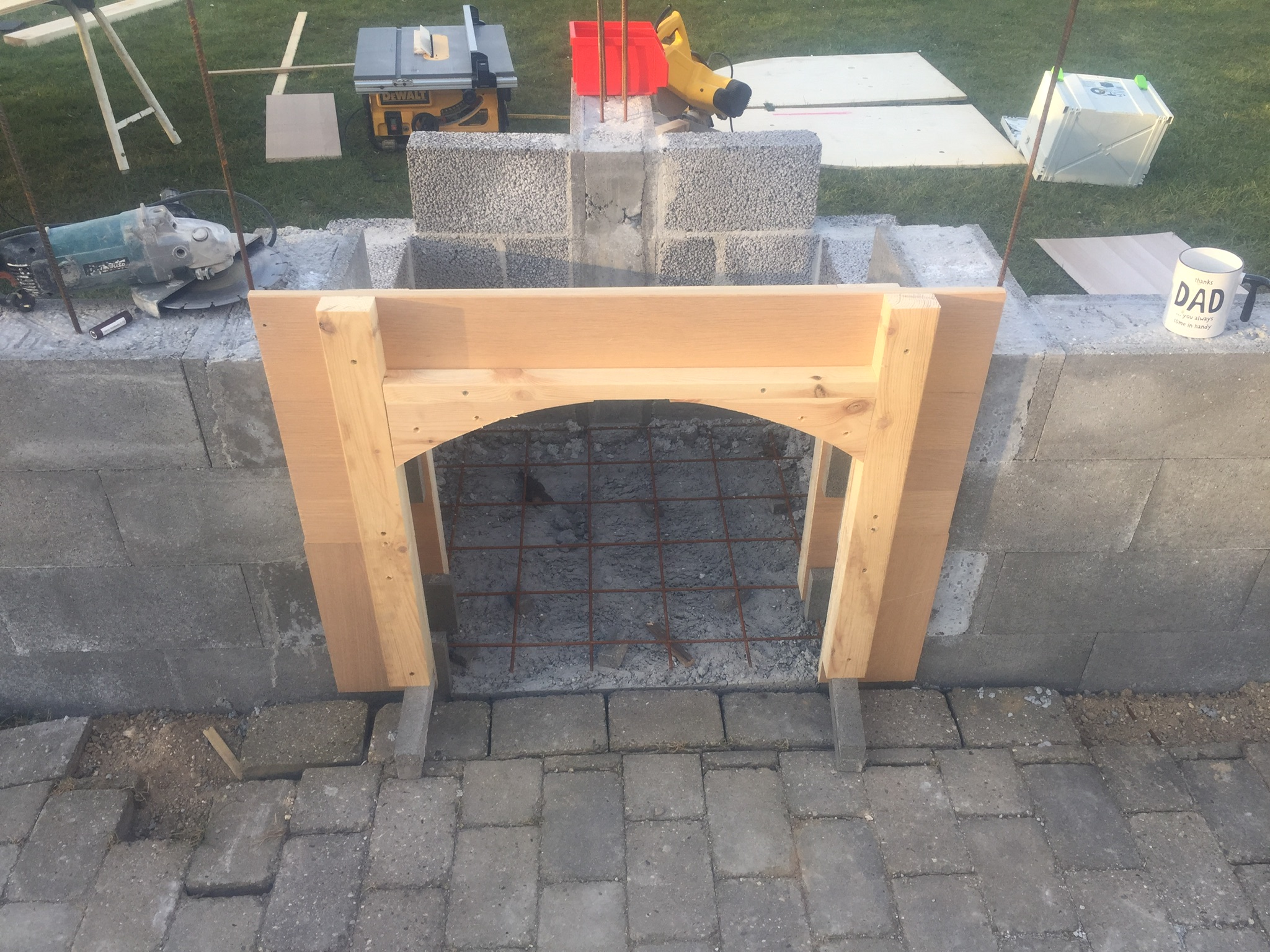 Pizzaovn på terrassen