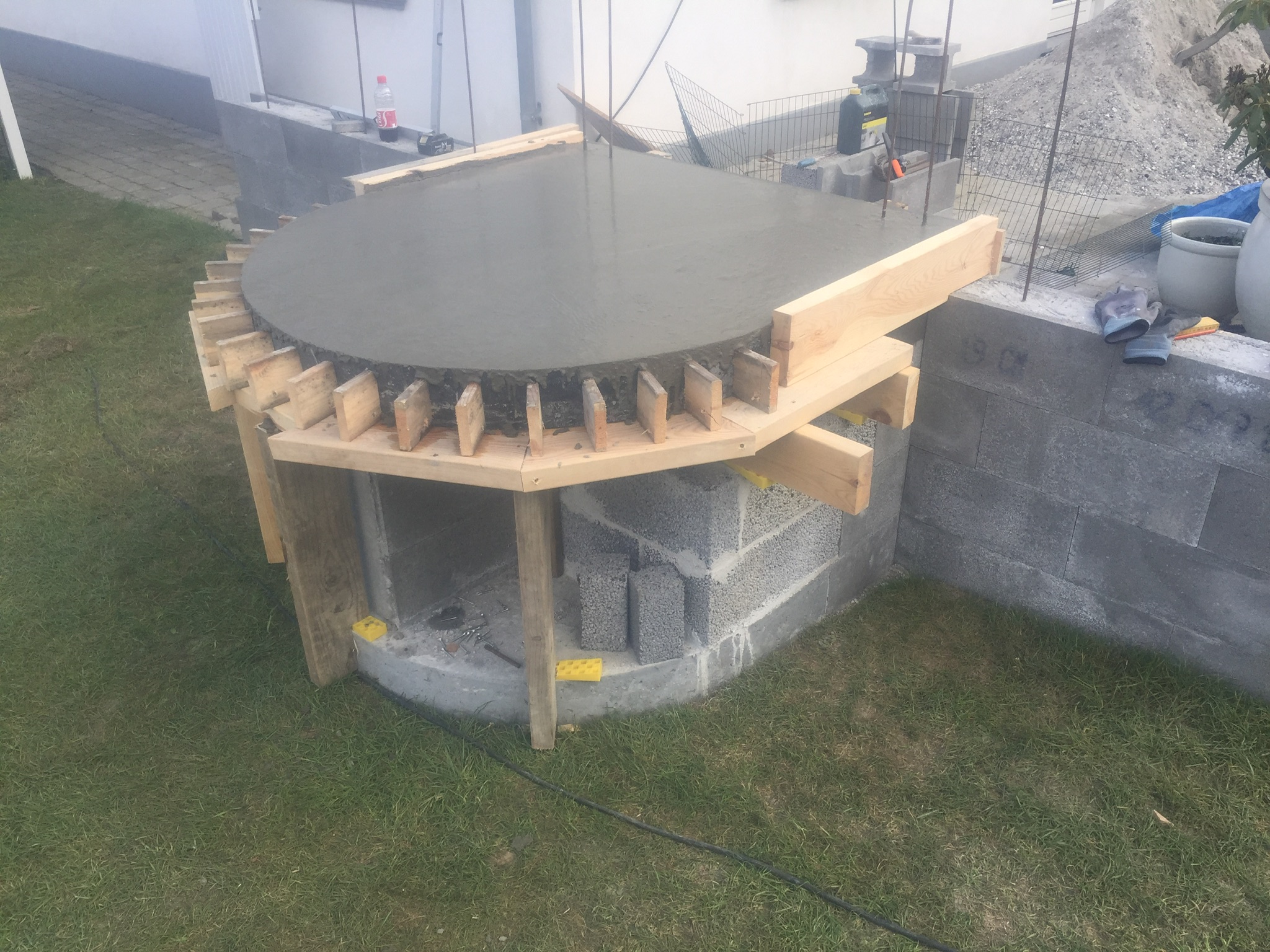 Pizzaovn på terrassen