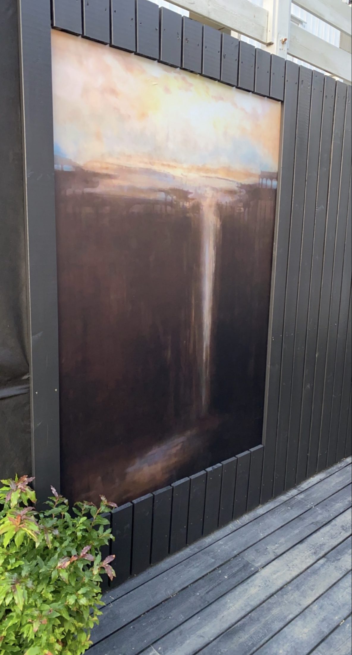 Fra grim væg til smuk væg