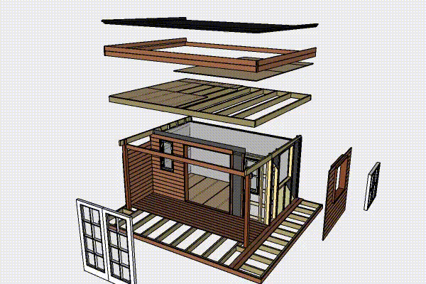 Hvordan bygge anneks? Tegning