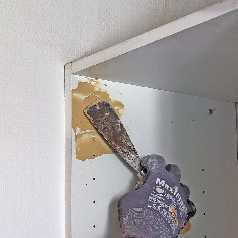 Fyll hullet med kjemisk tre