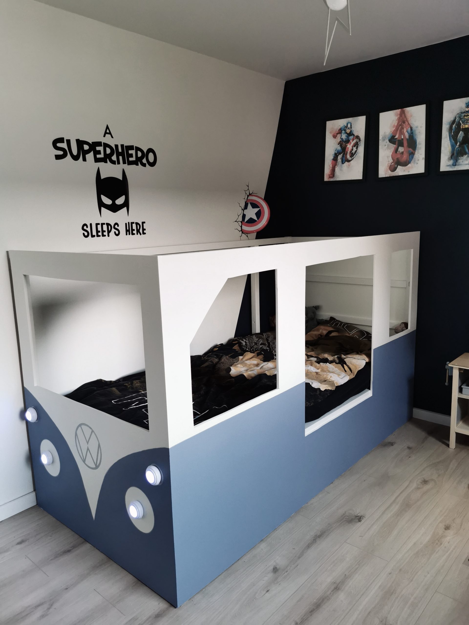 Folkevognsrugbrød som tremmeseng