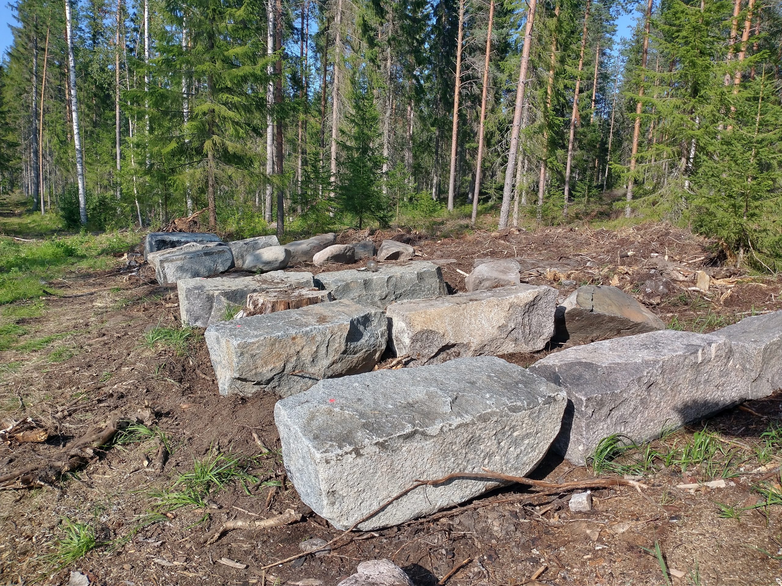 Trästuga till traktor