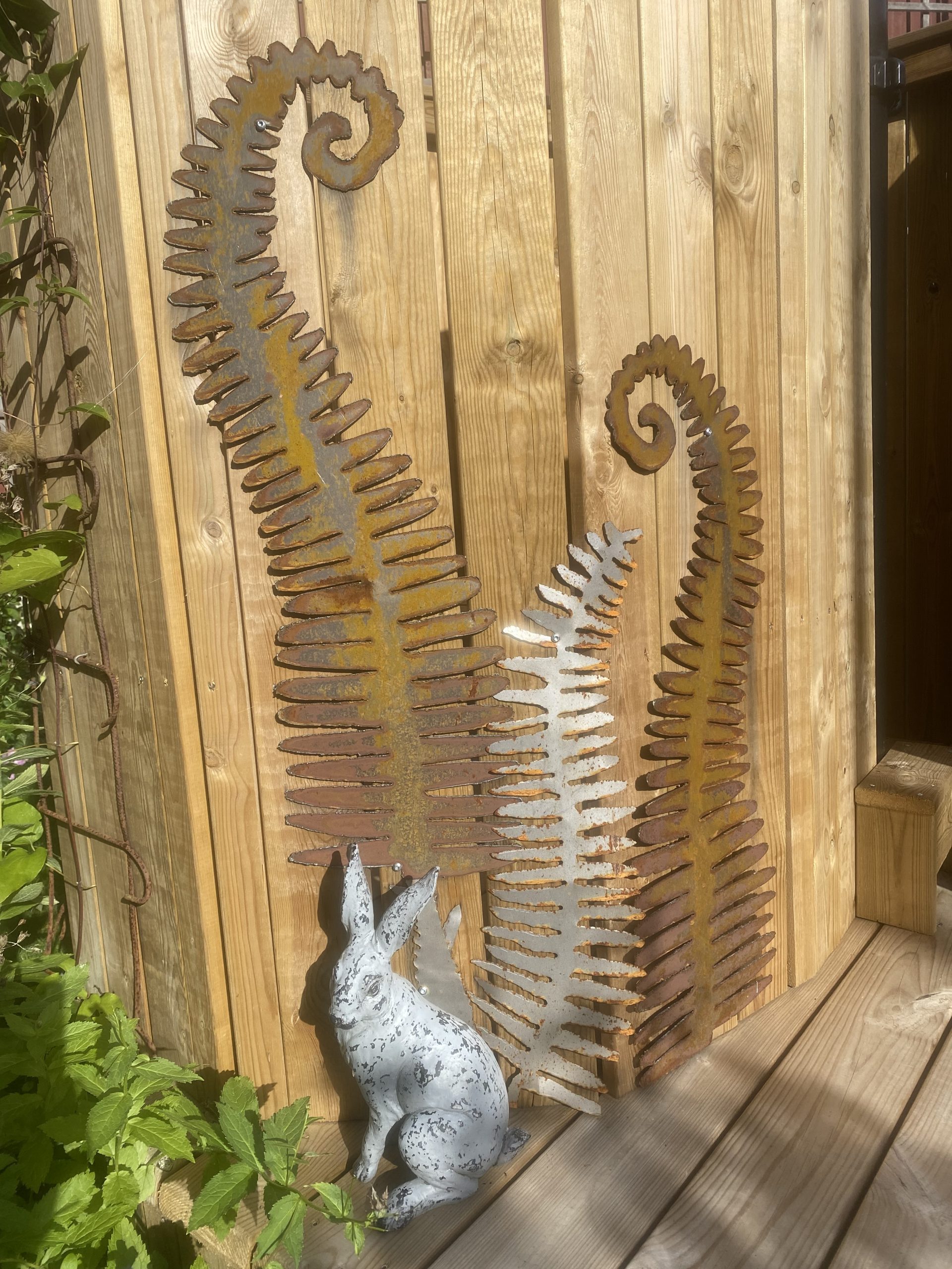 Gammel brønd omdannet til udendørsbruser