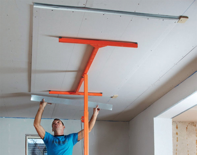 Standard gipsplate montering 4