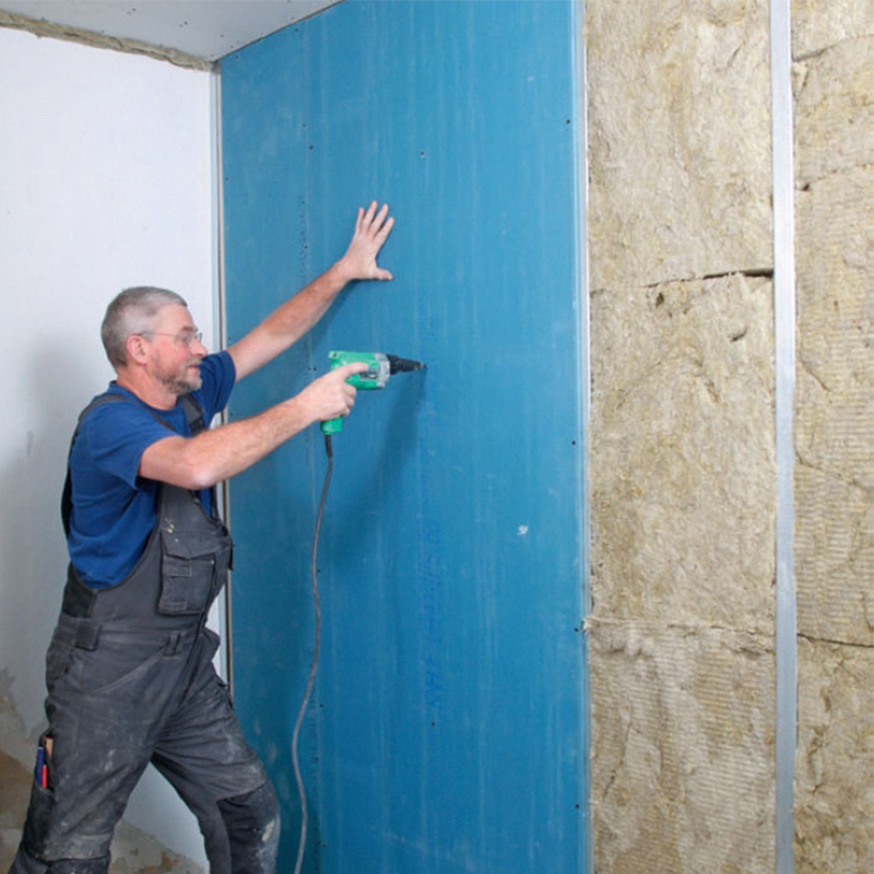 Våtromsgips montering 1