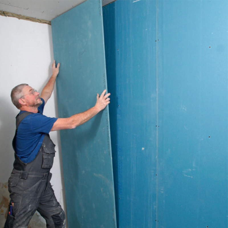 Vådrumsgips montering 2