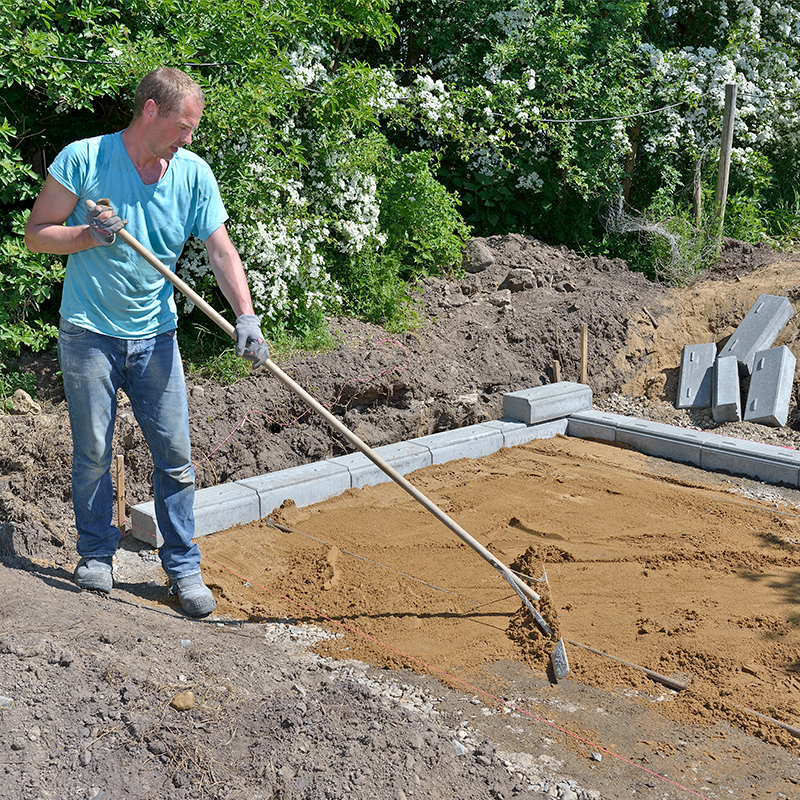 Afretningsgrus montering 3