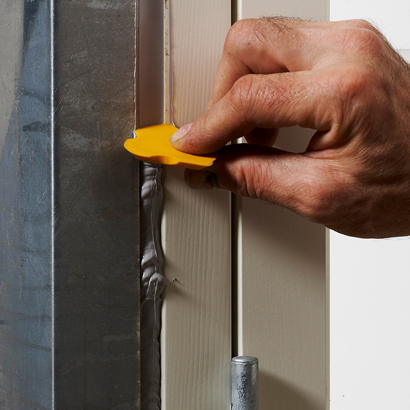 Byggsilikon montering 3