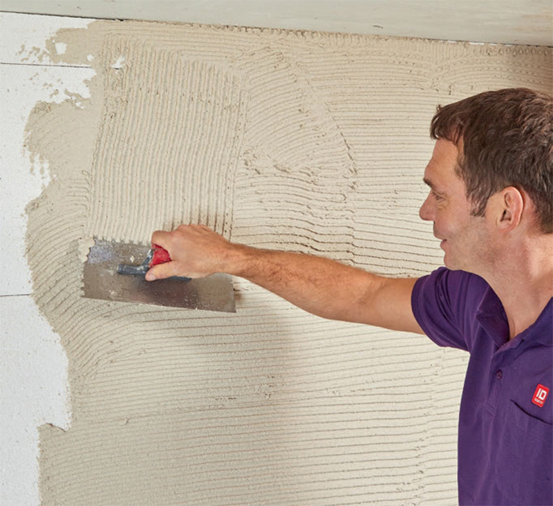 Mineralsk isoleringsplade montering 2