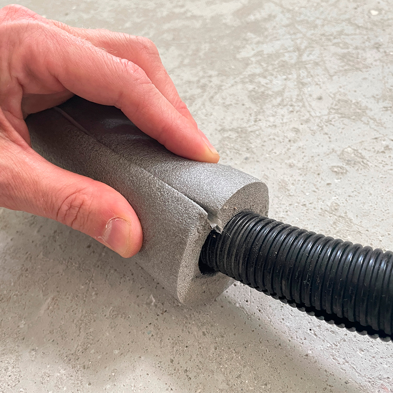 Rørisolering rørskaale i skummateriale 3