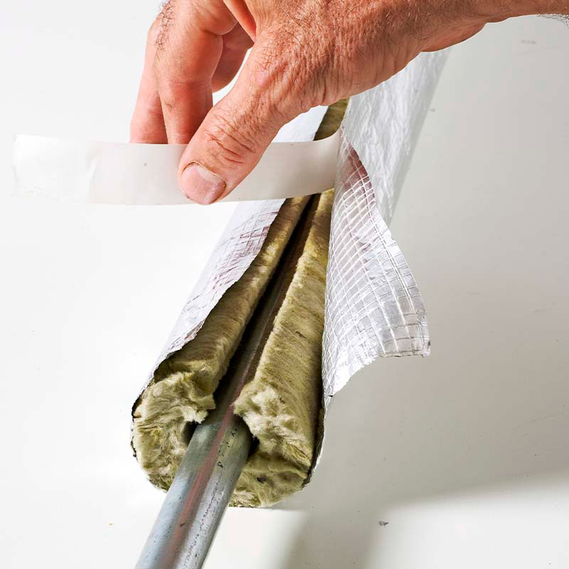 Rørisolering rørskaale i mineraluld 1