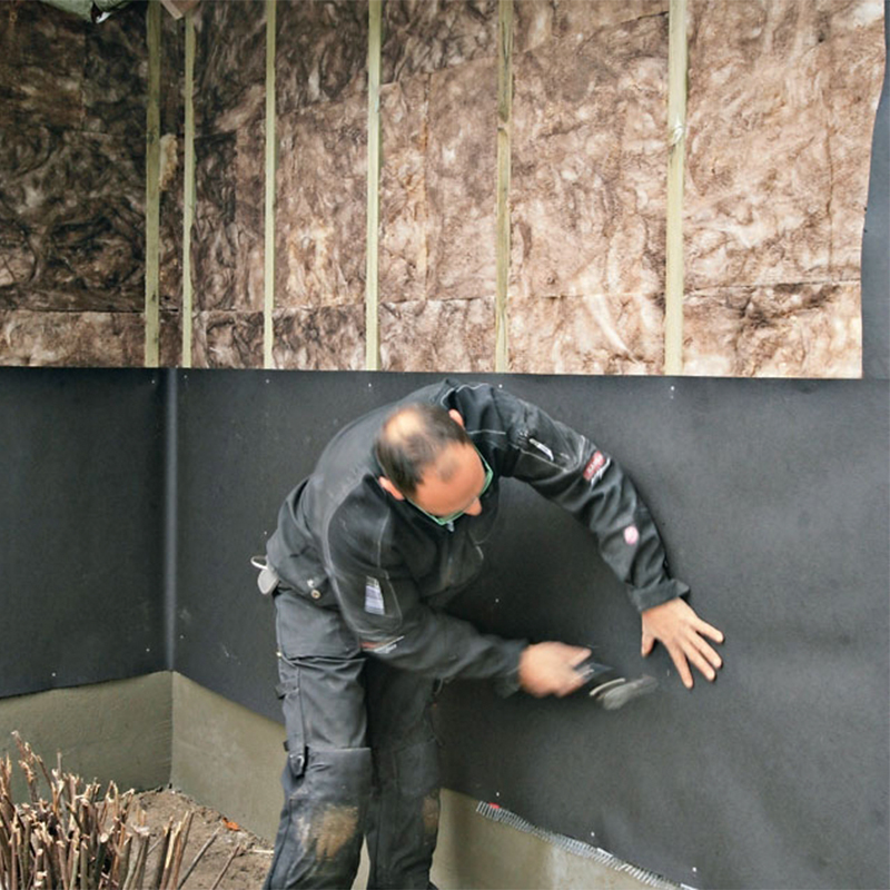 Mineralduldsbatt montering udvendig vaeg 2