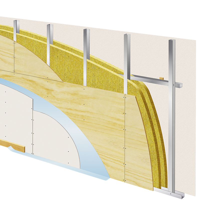 Træfiberbatt princip