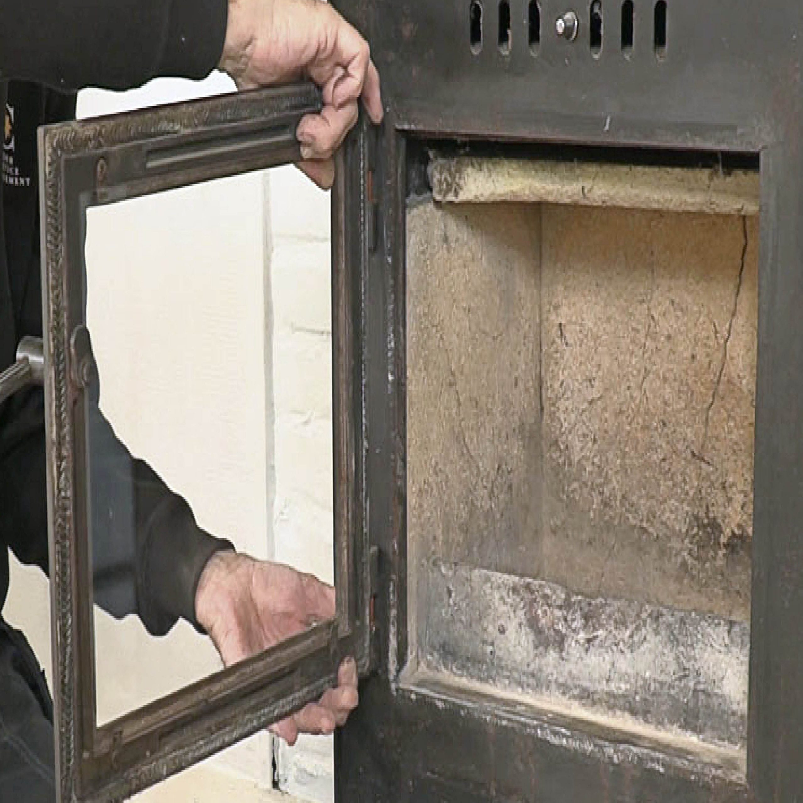 nyt glas til brændeovn