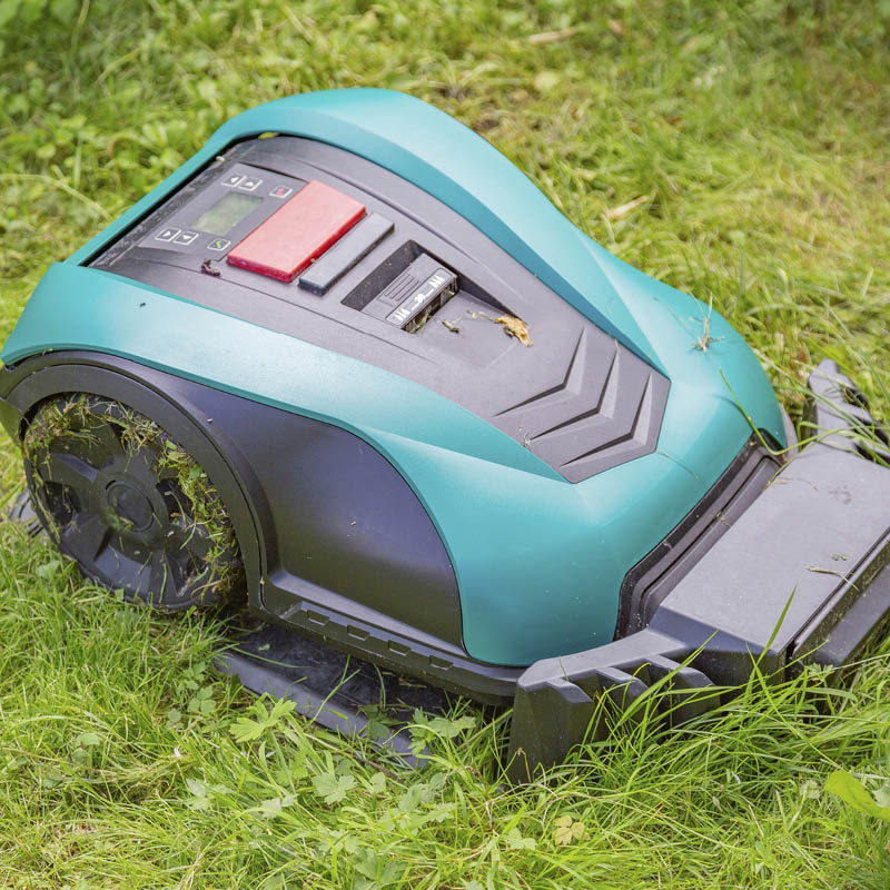 Flytta in robotgräsklipparen