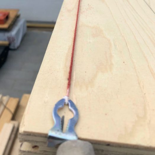 Isolert utebod med listekledning