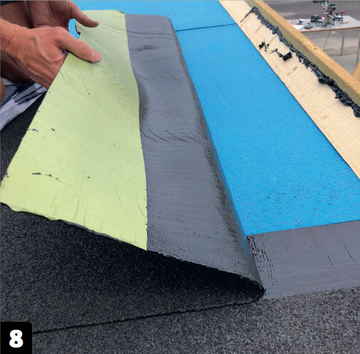 Isolera tak friggebod: Ytpappet ska läggas över trekantsregeln