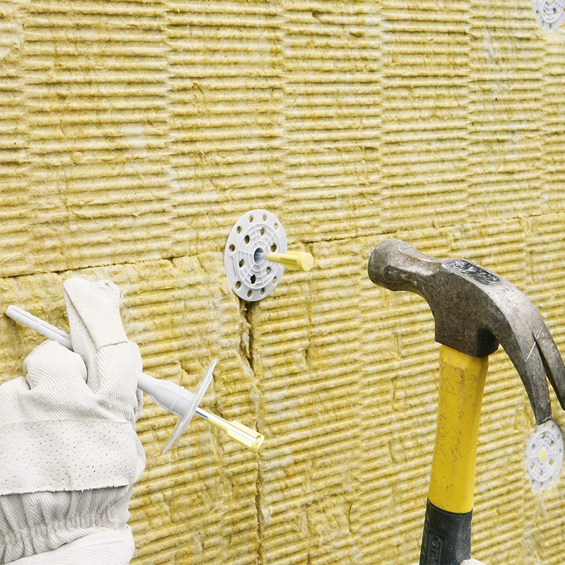 Facadebatts montering 2