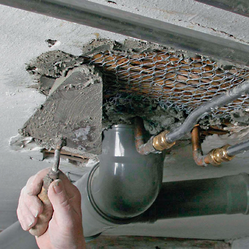 Hydraulisk kalkmoertel loft 3