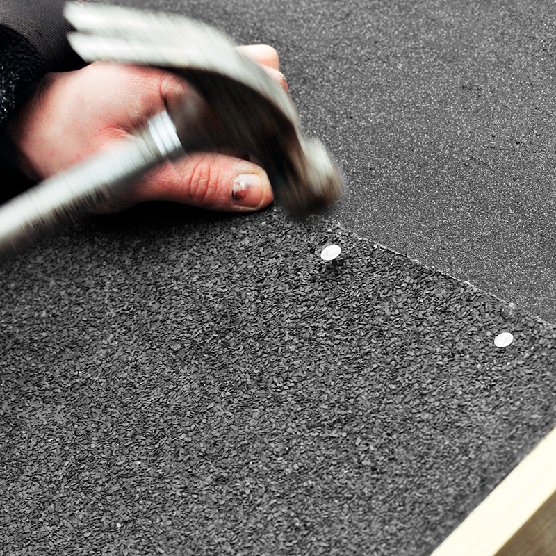 Takpapp montering två lager 5