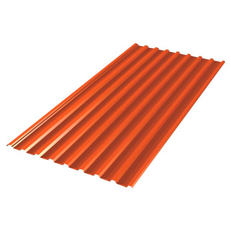 Trapezplader i stål farver