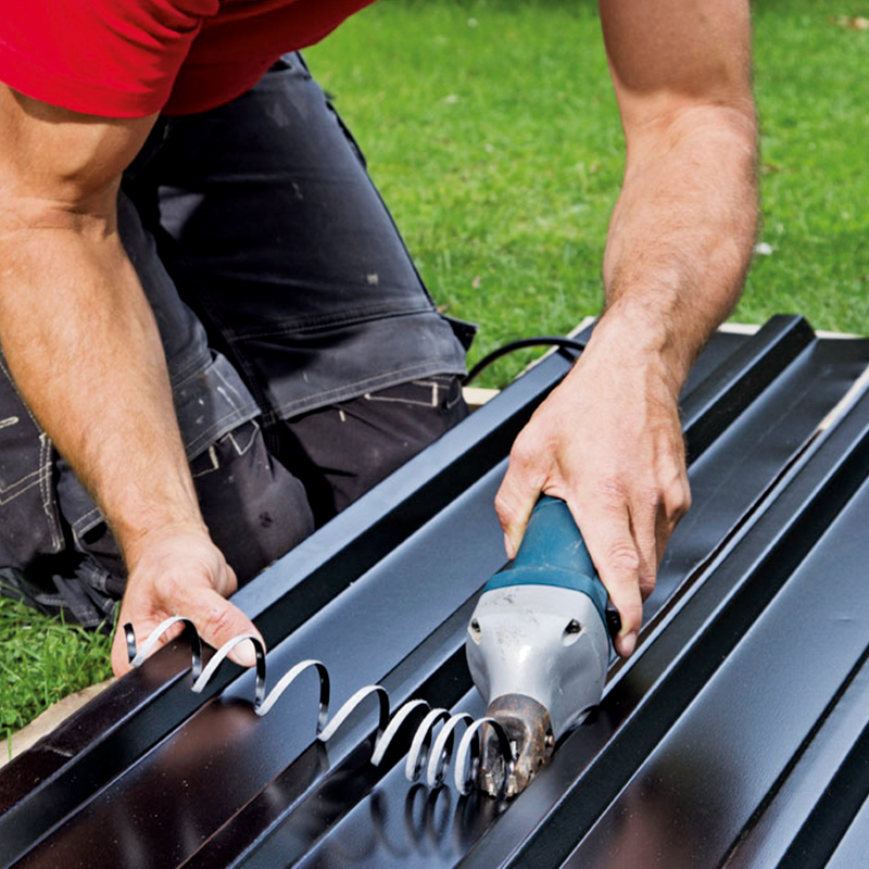 Ståltrapezplader montering 5