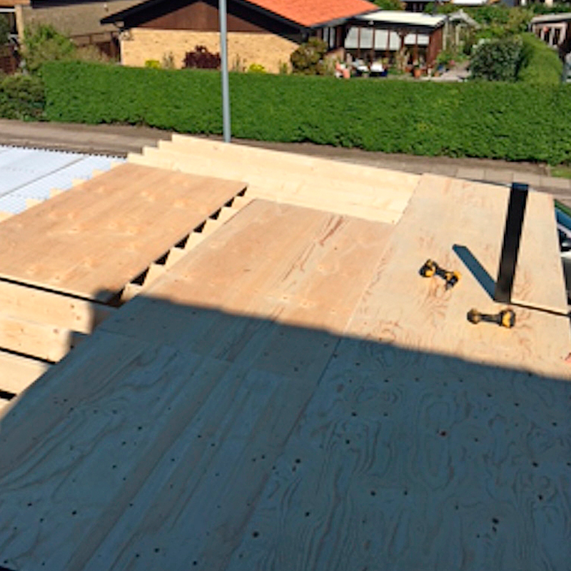 Sedumtag opbygning 2