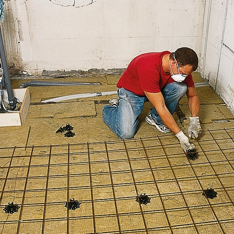 terrænbatts støbning af terrændæk montering 1