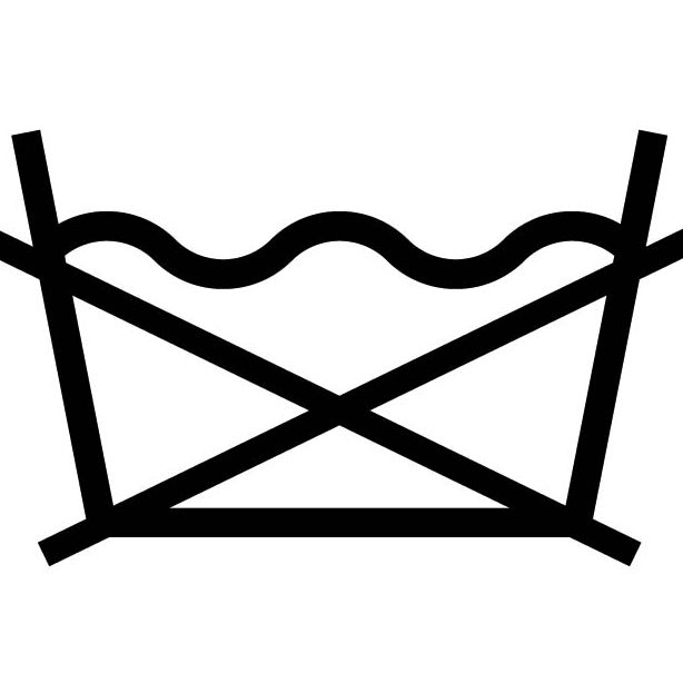 Vaskesymbol for: Må ikke vaskes