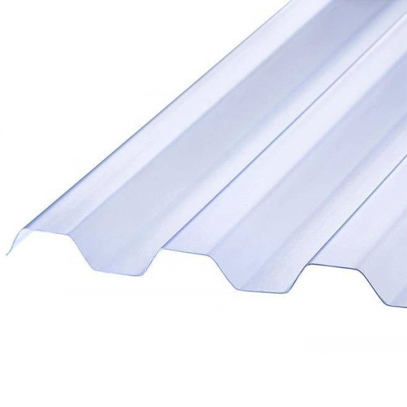 Blåtonet trapezplade