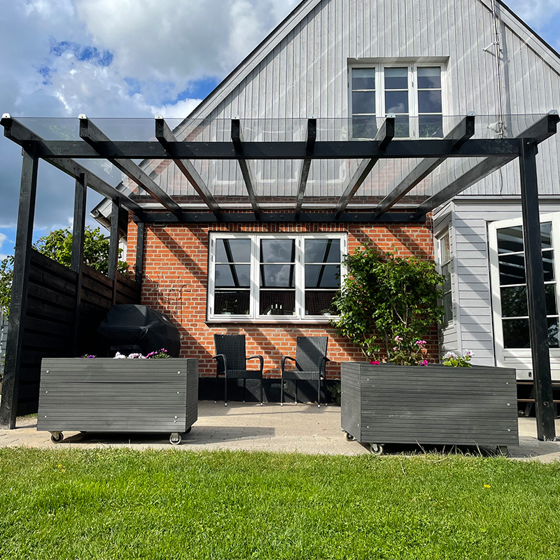 Kirkas muovilevy asennus 6