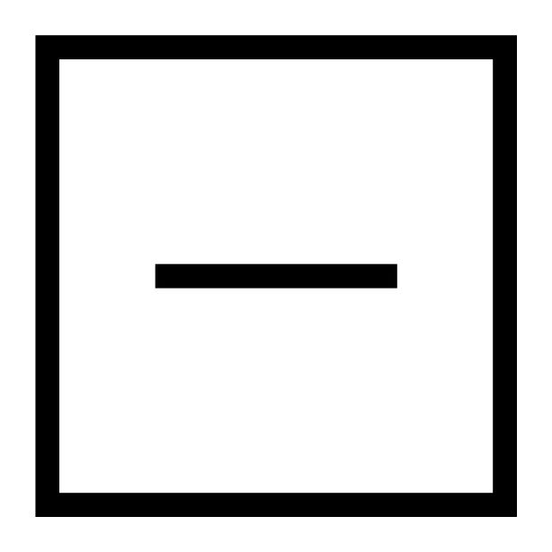 Vaakakuivauksen pesumerkki