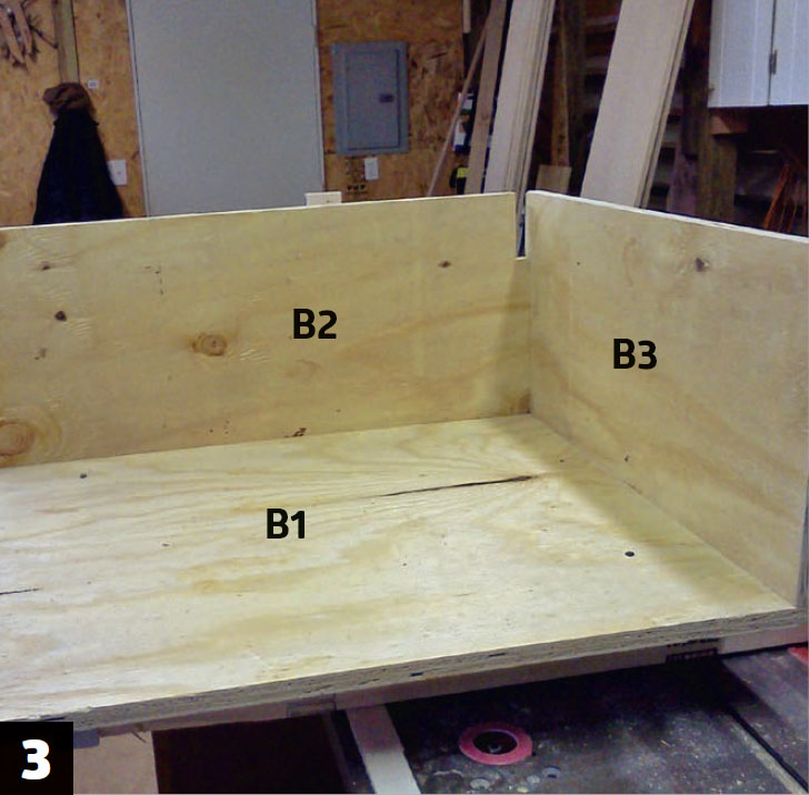 Dubbelsäng med förvaring: Montera ihop sektionen