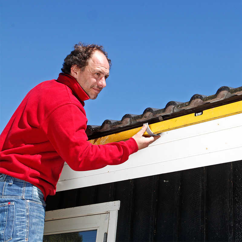 Koppar hängränna 2